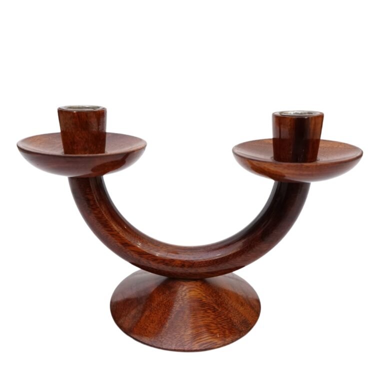 Wooden Candle Holder